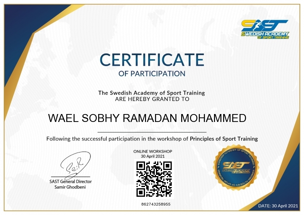 Wael Sobhy Ramadan Mohammed